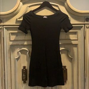 Reformation Black Kendy Dress XS